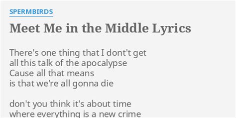 meet in the middle song lyrics